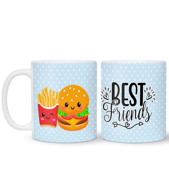 Other - Best Friends Burger Fries Mug